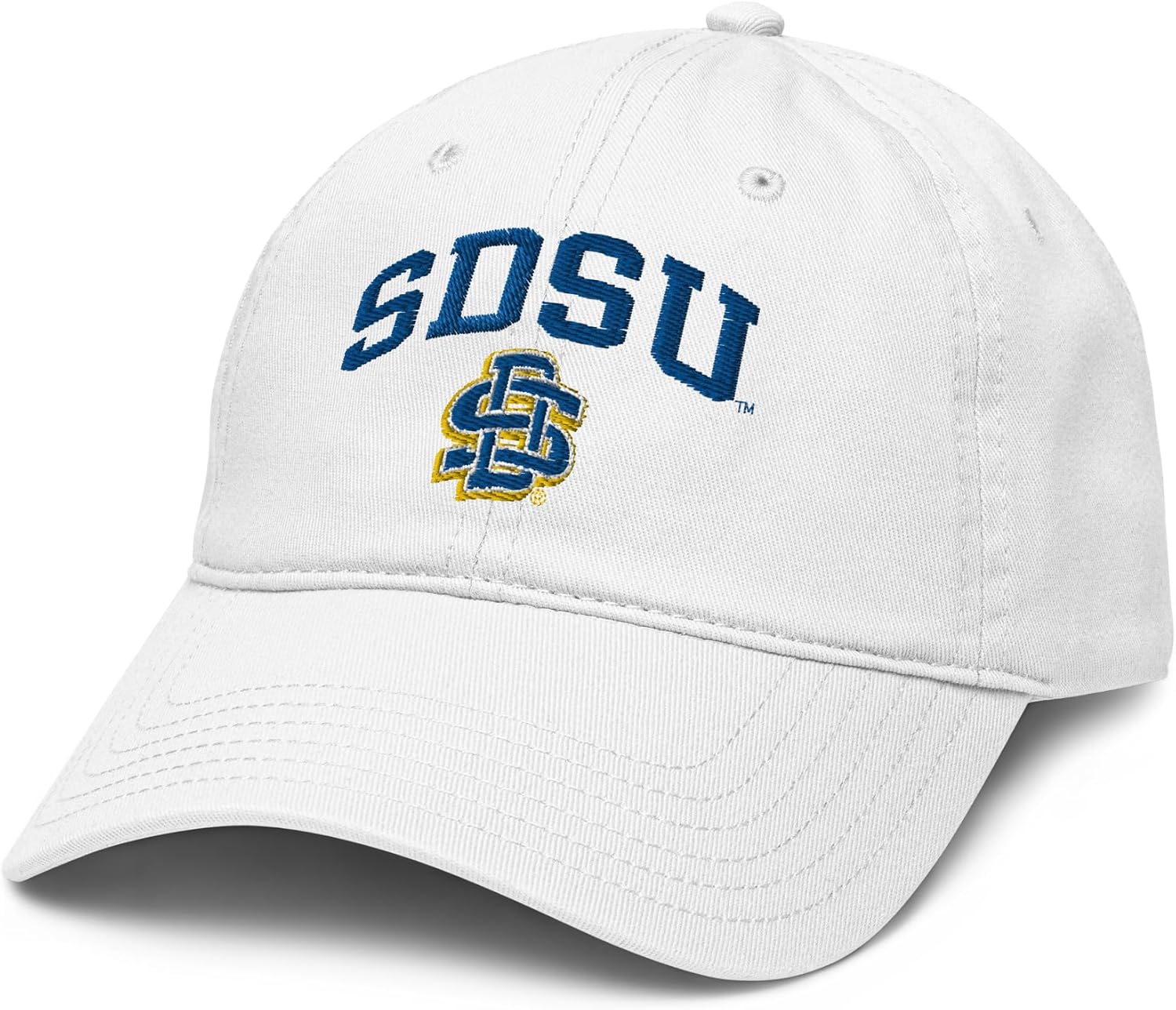 South Dakota State Jackrabbits Arch Over Officially Licensed Adjustable Baseball Hat