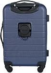 Wrangler Unisex-Adult Smart Luggage Set with Cup Holder and USB Port Luggage Set