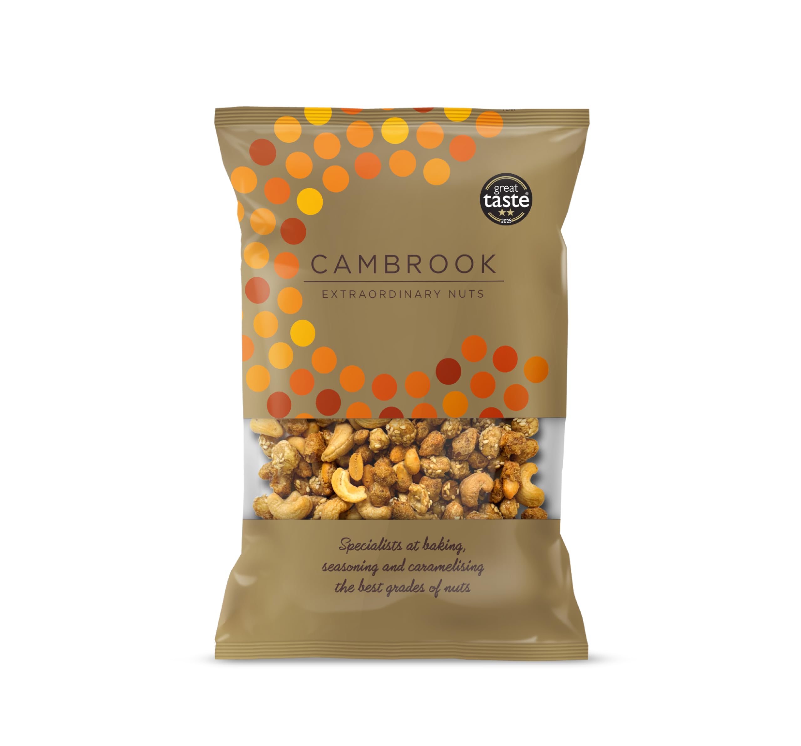 Cambrook - Mix 10, Salted, Caramelised, & Spiced Mixed Nuts, 1kg Bag