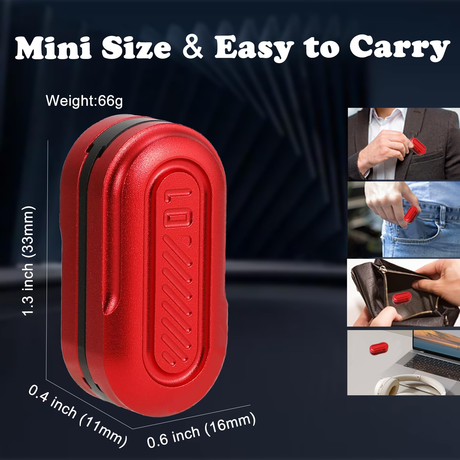 Bufccy Fidget Slider 3 Layer EDC Gadgets Toy - Image 4