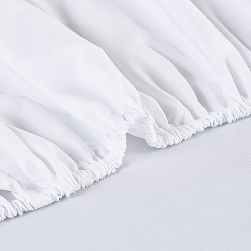 Miniatura 6 de MRJ Juego de sábanas de masaje de microfibra suave de 3 piezas, para mesas de masaje, incluye sábana encimera de masaje, sábana bajera ajustable de