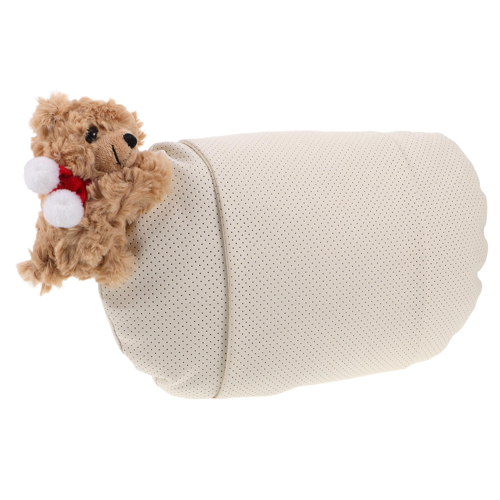 Ciieeo Almohada Cervical Ergonómica para Coche Cojín para Reposacabezas con Soporte Cervical Transpirable Almohada de Viaje para Mujer Adecuado para Conducción y Viajes Largos