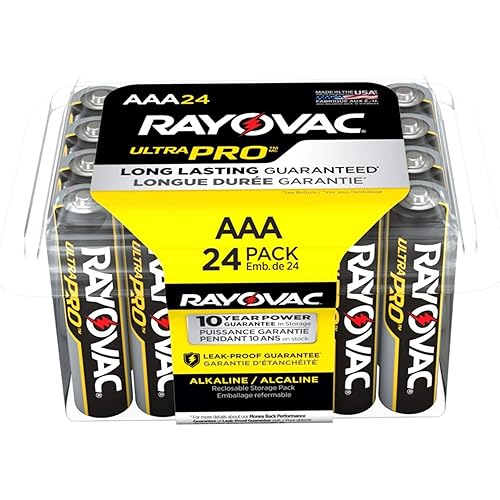 Rayovac Ultra Pro Alkaline Batteries, AAA, 24/Pack - Lot of 24