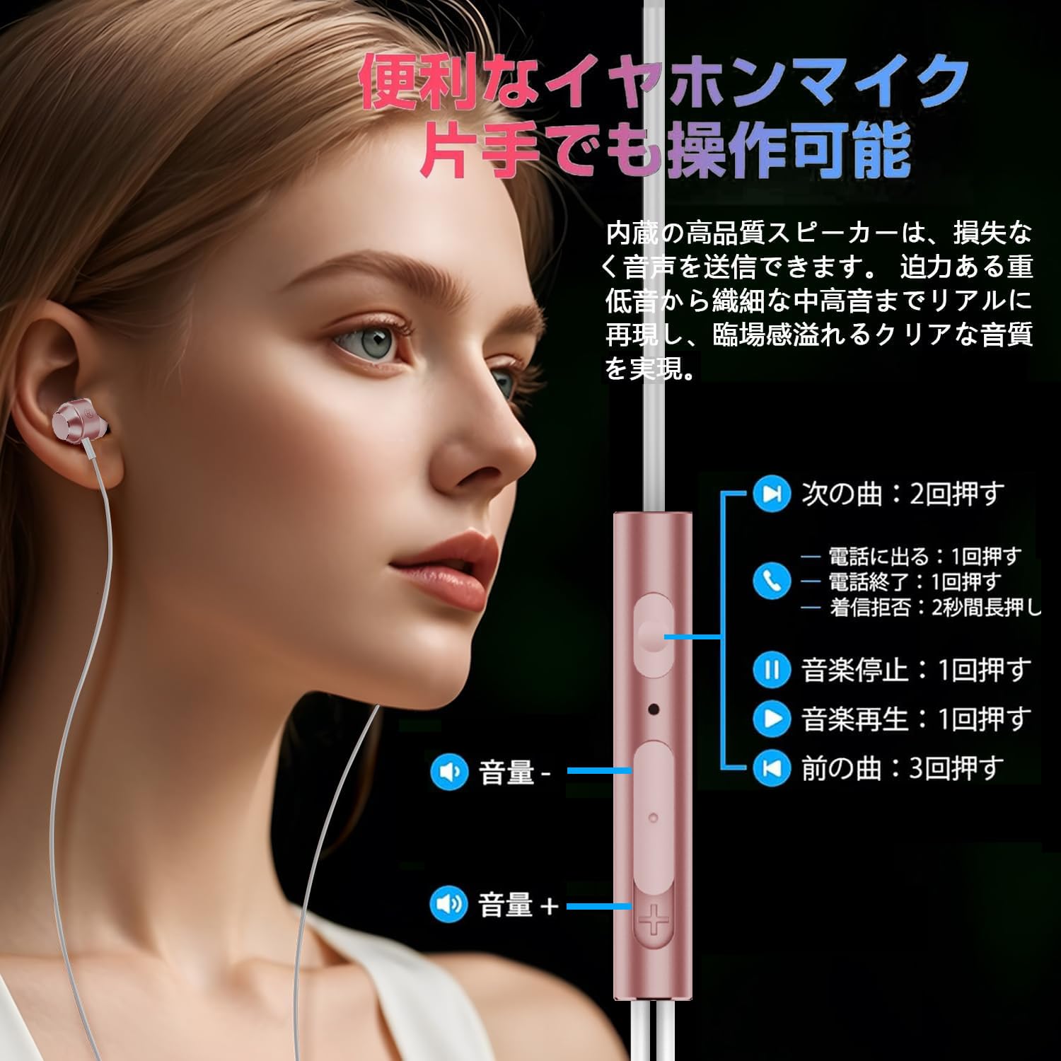 2025 Improved New ModelEikokiwa Wired Earphones 3.5Mm Wired