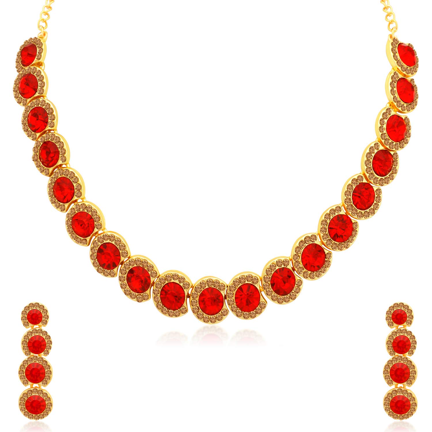 See full amazon price history chart for Sukkhi Wedding Jewellery Jewellery Set for Women (Red) (N79737_D1) Sukkhi Wedding Jewellery Jewellery Set for Women (Red) (N79737_D1) (B07QZ4DX1T) Amazon Price History, Amazon Price Tracker