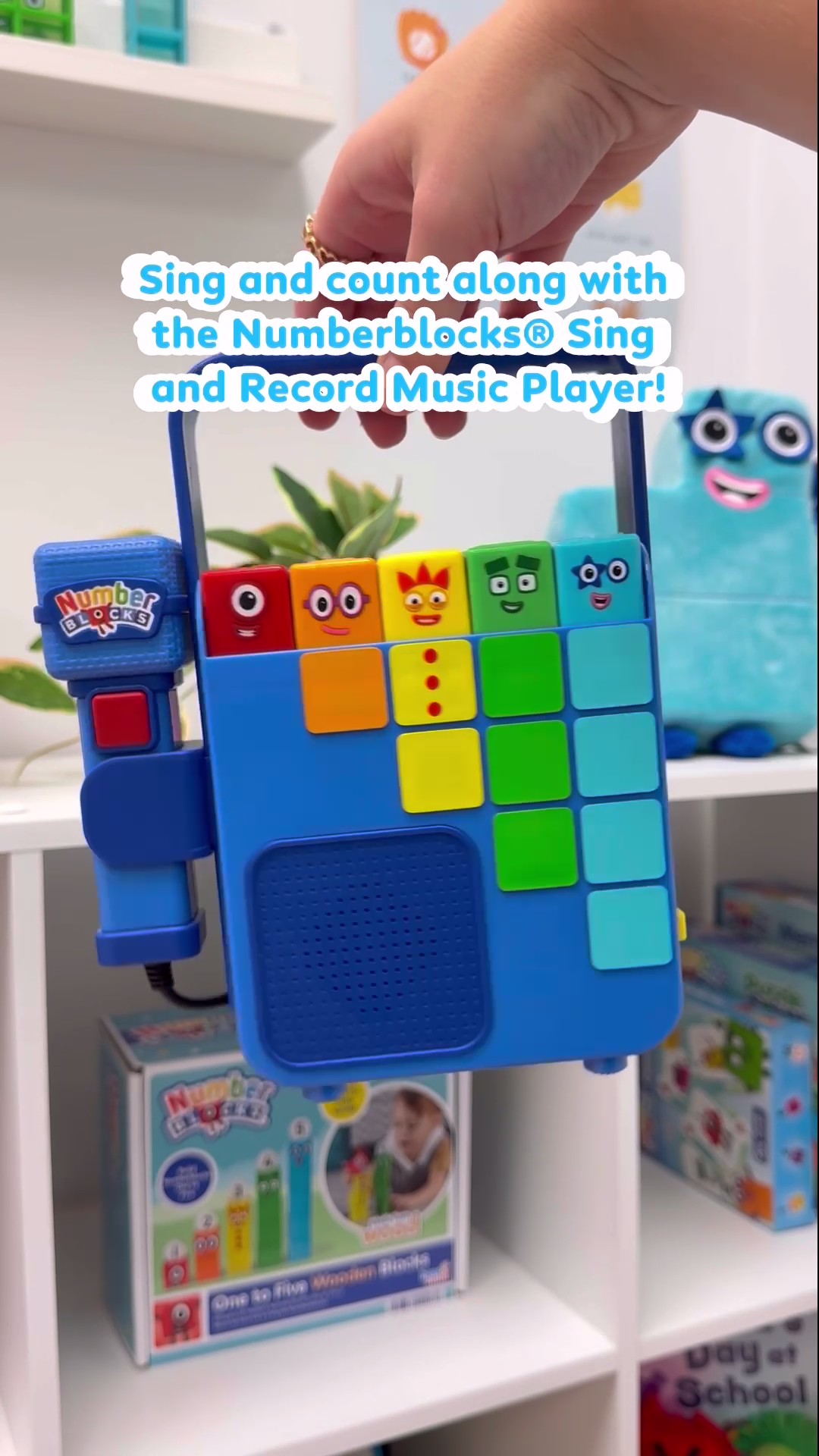Learning Resources Numberblock Four en de twee speels