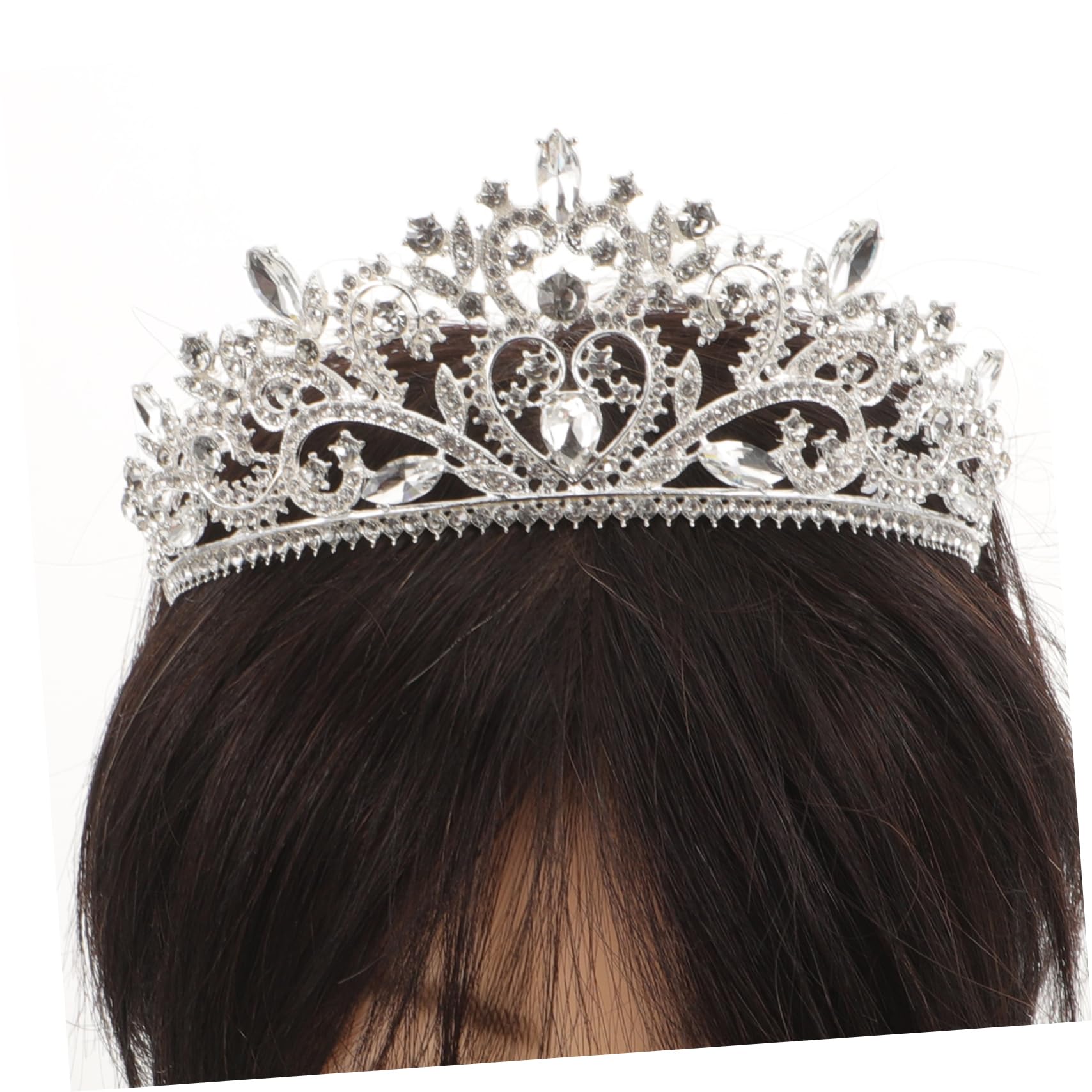 Coroncina Cristallo per Sposa Accessorio per Matrimonio e Feste e Resistente Adatto Cerimonie e Celebrazioni per Bride e Damigelle