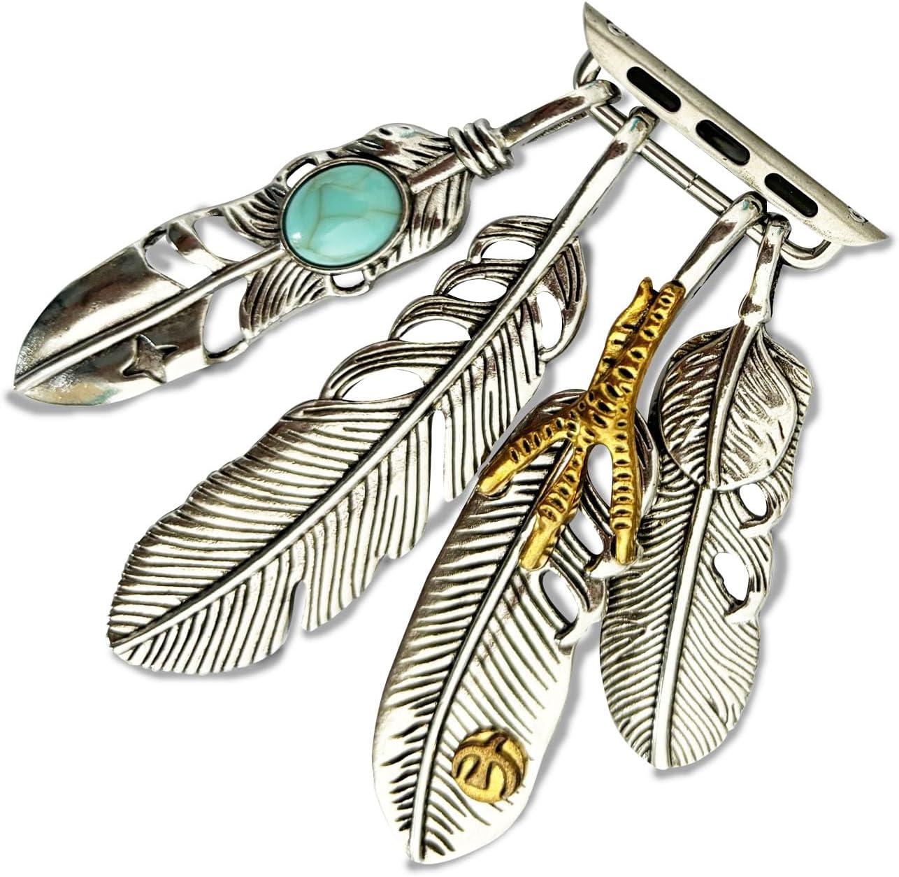 Necklace Adapter Pendant Compatible with Apple Watch,with Double Wound,Custom Lanyard IWatch 8/7/6/5/4/SE/9