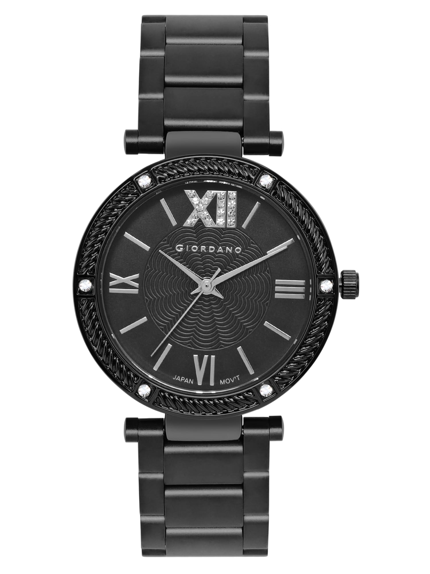 Giordano Analog Stylish Watch for Women Water Resistant Fashion Watch Round Shape with 3 Hand Mechanism Wrist Watch for Girls & Ladies to Compliment Your Look/Ideal Gift for Female - GZ-60064 (B0CDG9921R) Amazon Price History, Amazon Price Tracker