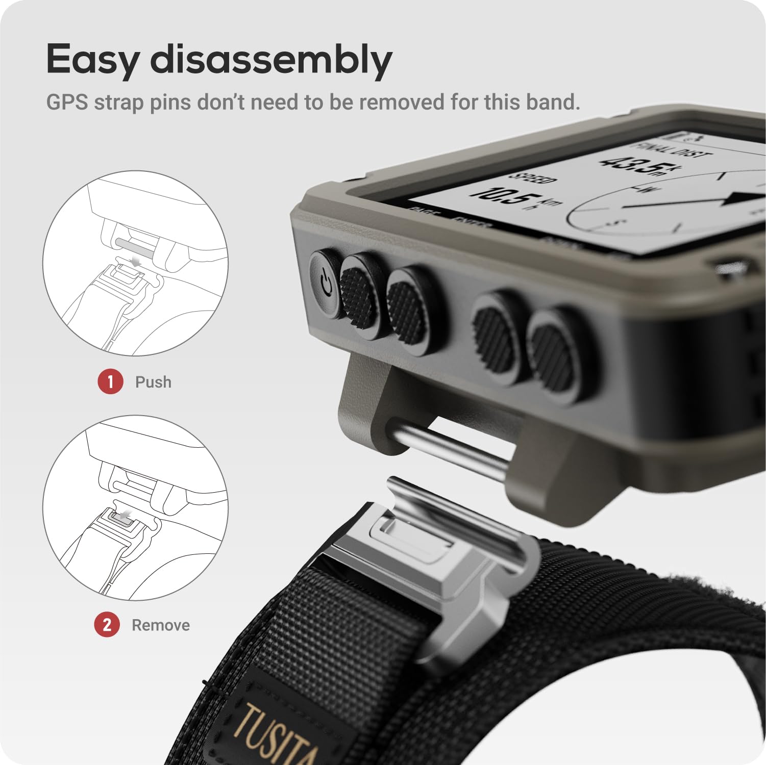 Amazon.com: TUSITA Wrist Straps Compatible with Garmin Foretrex