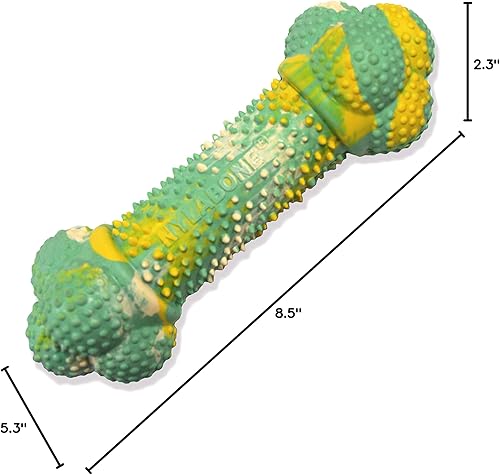 Vista 39 de Nylabone - Juguete masticable para cachorros, suministros para cachorros, sabor cordero y manzana, pequeño/regular (1 unidad)