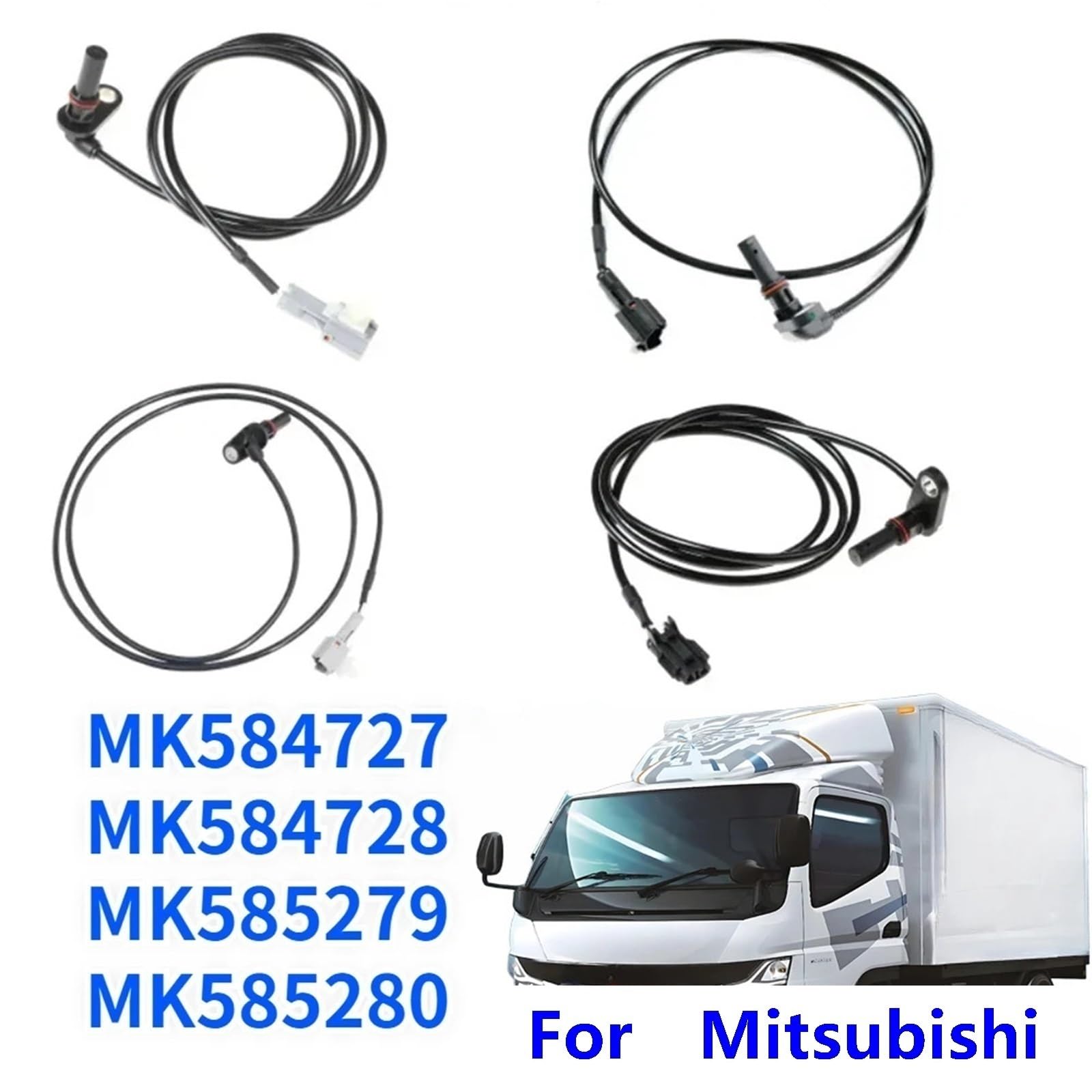 Sensor ABS OE: MK584727 MK584728 MK585279 MK585280 Compatible Con Canter Fuso Prestij 0265008644 0265008643 0265008709 0265008710(MK584727)