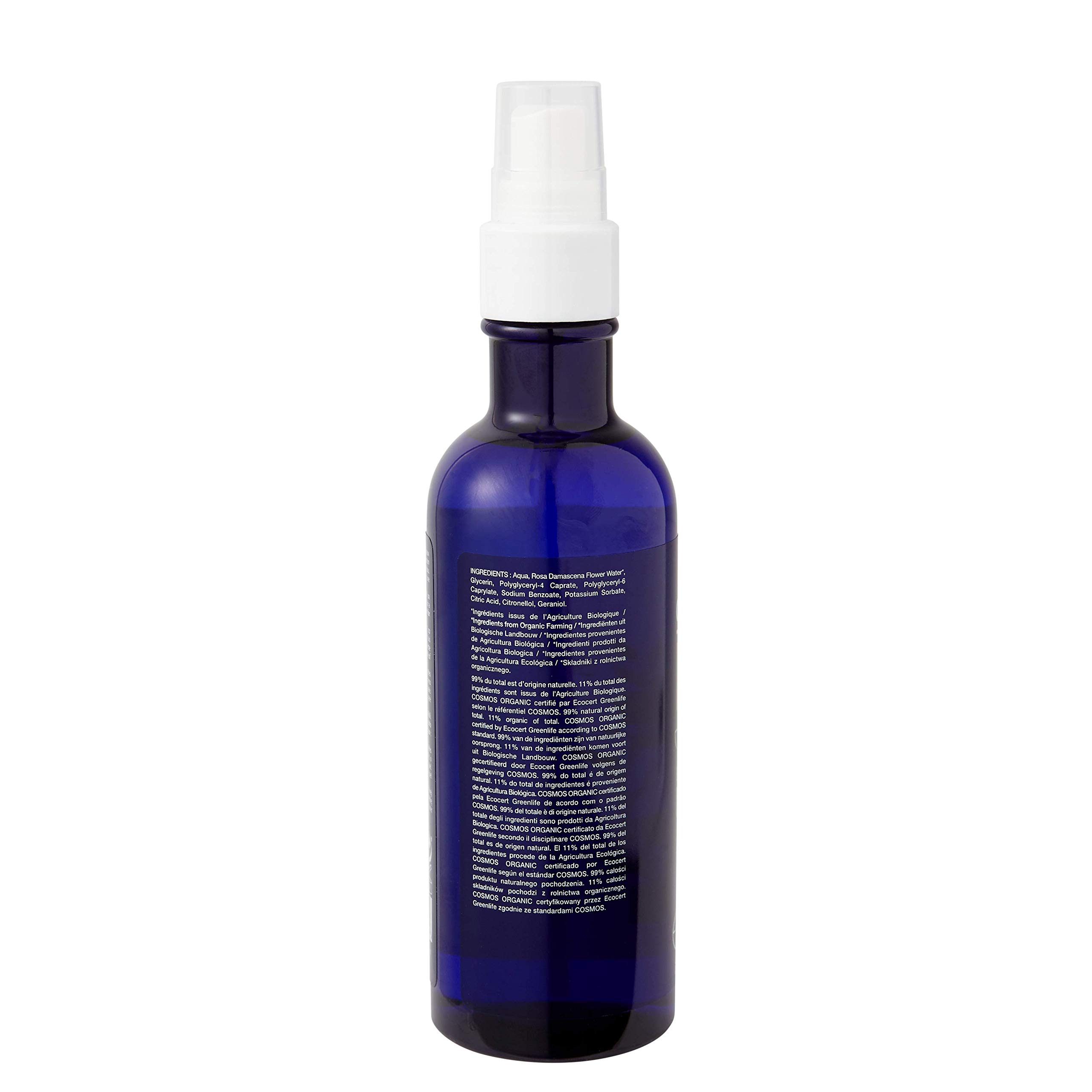 Corine de Farme | Bio-Rosenwasser | ECOCERT Cosmos Organic | feuchtigkeitsspendende Pflege | Anti-Rötungen für empfindliche Haut | Entworfen, hergestellt und verpackt in Frankreich, 2 x 200 ml