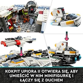 LEGO Star Wars: Ahsoka Duch i Upiór II 75357; zestaw z dwoma