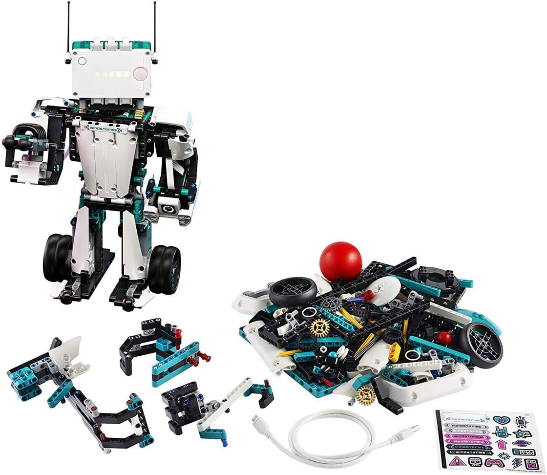 LEGO MINDSTORMS Robot Inventor Building Set; STEM Kit for Kids and Tech Toy with Remote Control Robots; Inspiring Code and Control Edutainment Fun (949 Pieces)