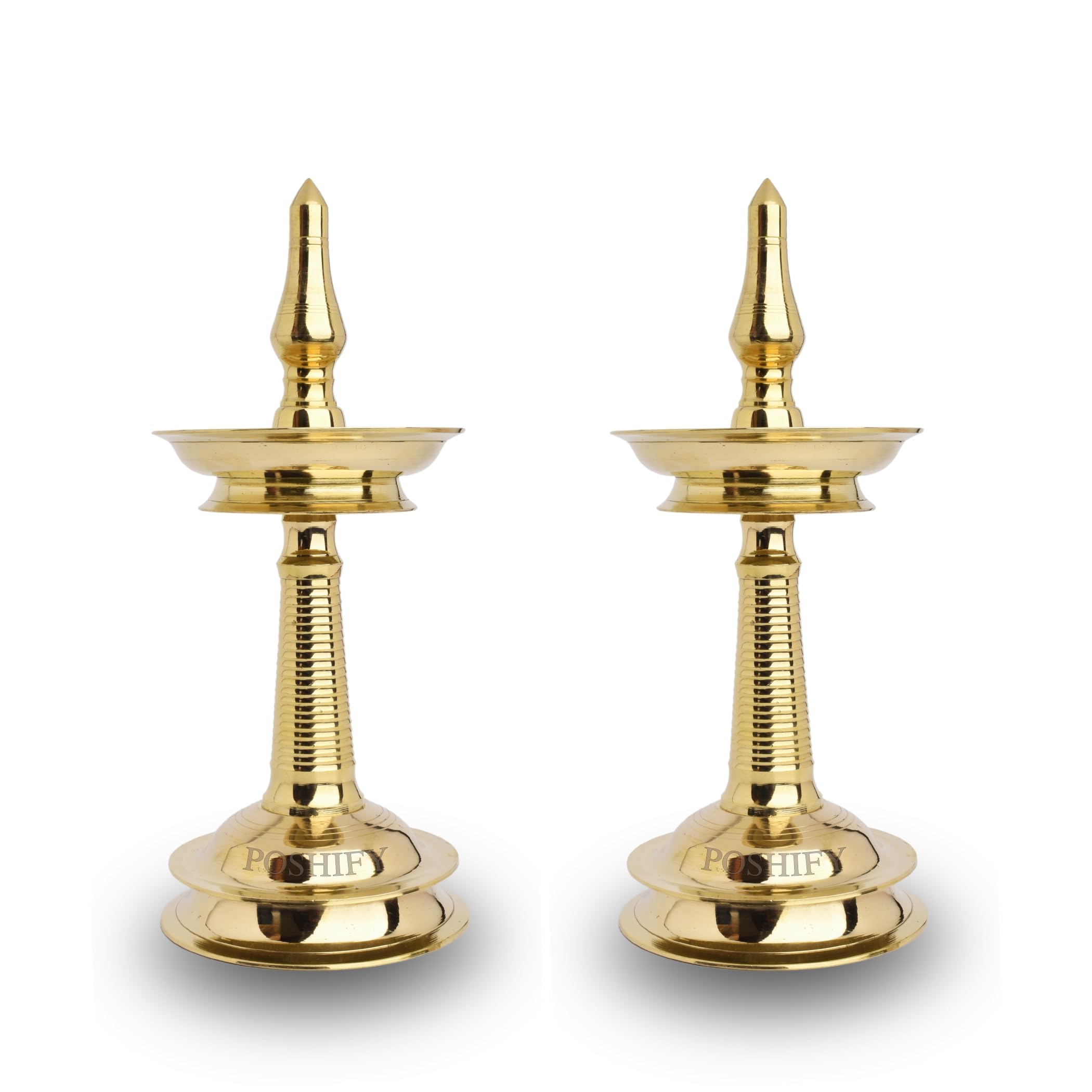 Brass Aarti Plate - Handcrafted Indian Diya -6 Brass Aarti Plate - Handcrafted Indian Diya -6