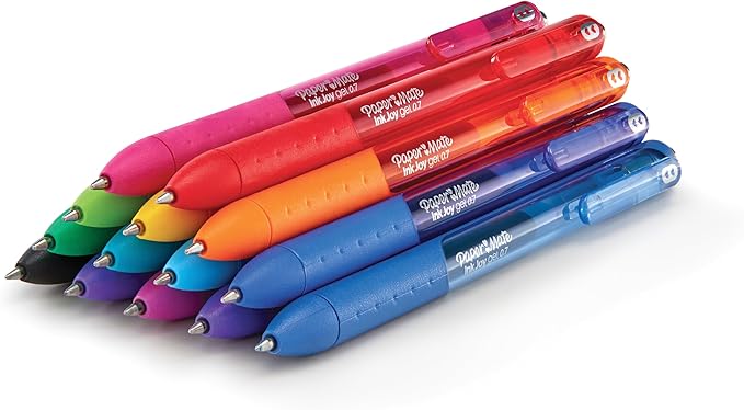 Paper Mate Bolígrafos Gel InkJoy, Punta Mediana, 10 Unidades miniatura 6
