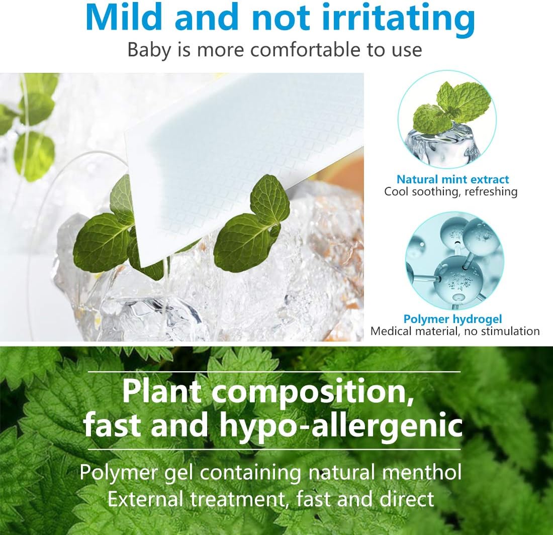 Uр Tо 40% оƒƒ ifory Fever Patch for Kids, Cold Compress Patch for Fever and Headache Relief, 6 Count Onе-Dау Sаlе: Uр tо 50% оƒƒ ifory Fever Patch for Kids, Cold Compress Patch for Fever and Headache Relief, 6 Count