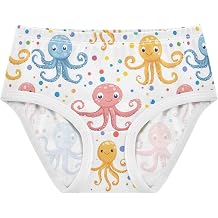 Pizza Slices Cheese Girls Underwear Toddler Panties for Girls Comfort Brief Size 2T-8Y