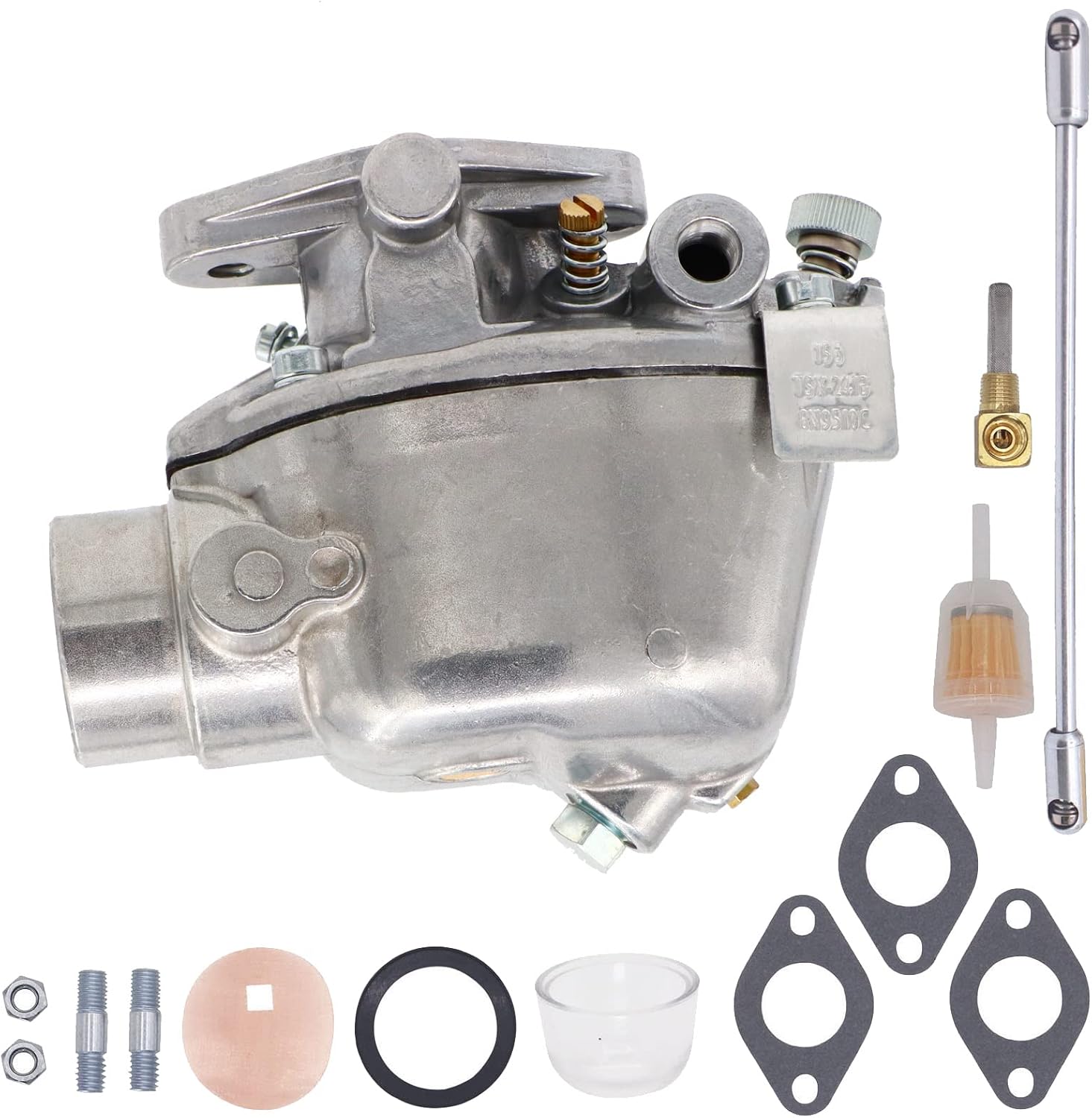 Carburetor Tractor Carb Replace For Ford 8N 9N 2N 1939-1952 Heavy Duty 8N9510C HD TSX241A TSX241B TSX241C Replaces Marvel Schebler B3NN9510A 8N9510C-HD 9N9510A,Carb with Gasket