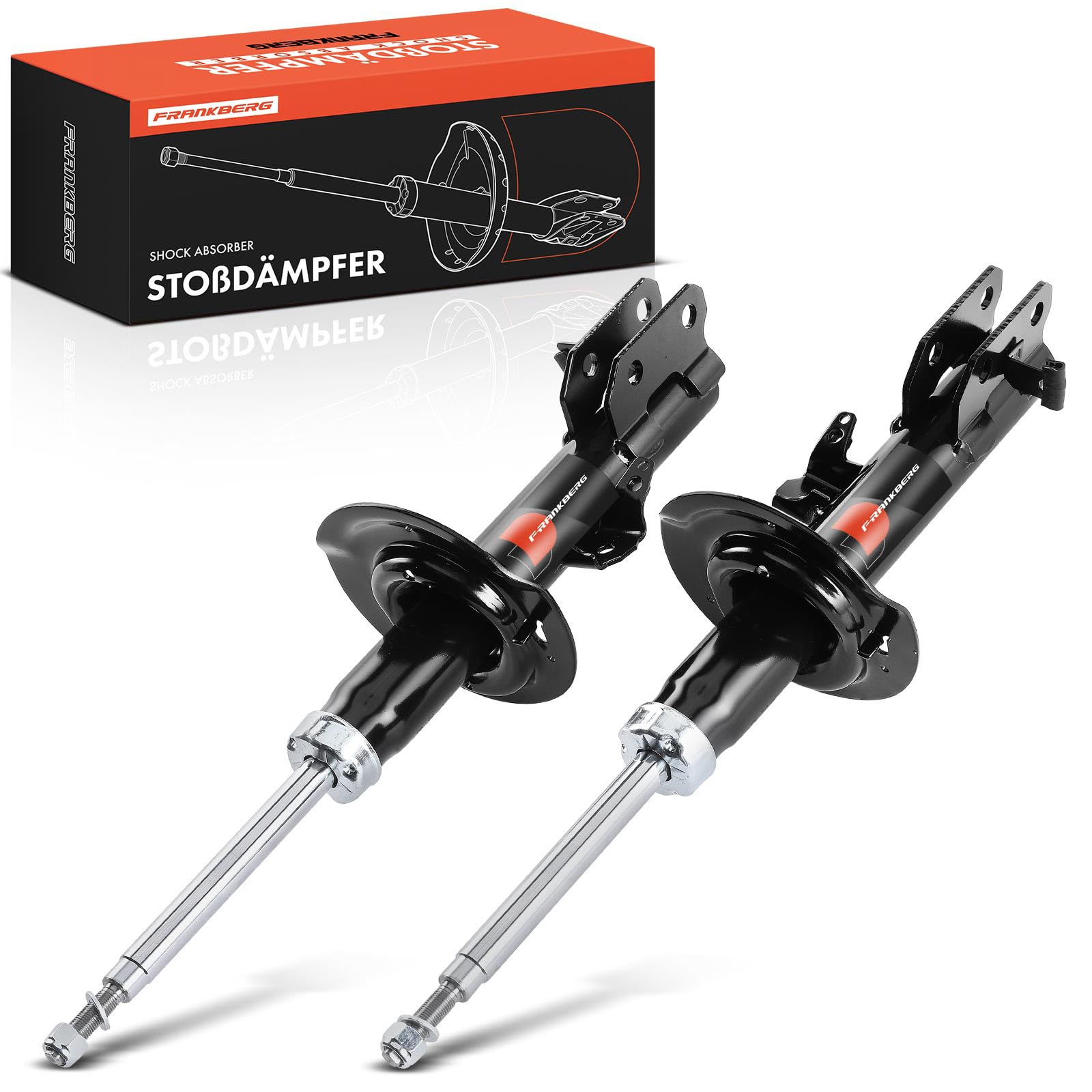 Frankberg 2 ammortizzatori anteriori da 532 mm a pressione di gas | 546501K000; Compatibile con: iX20 JC, Venga Hatchback Van YN, Venga YN