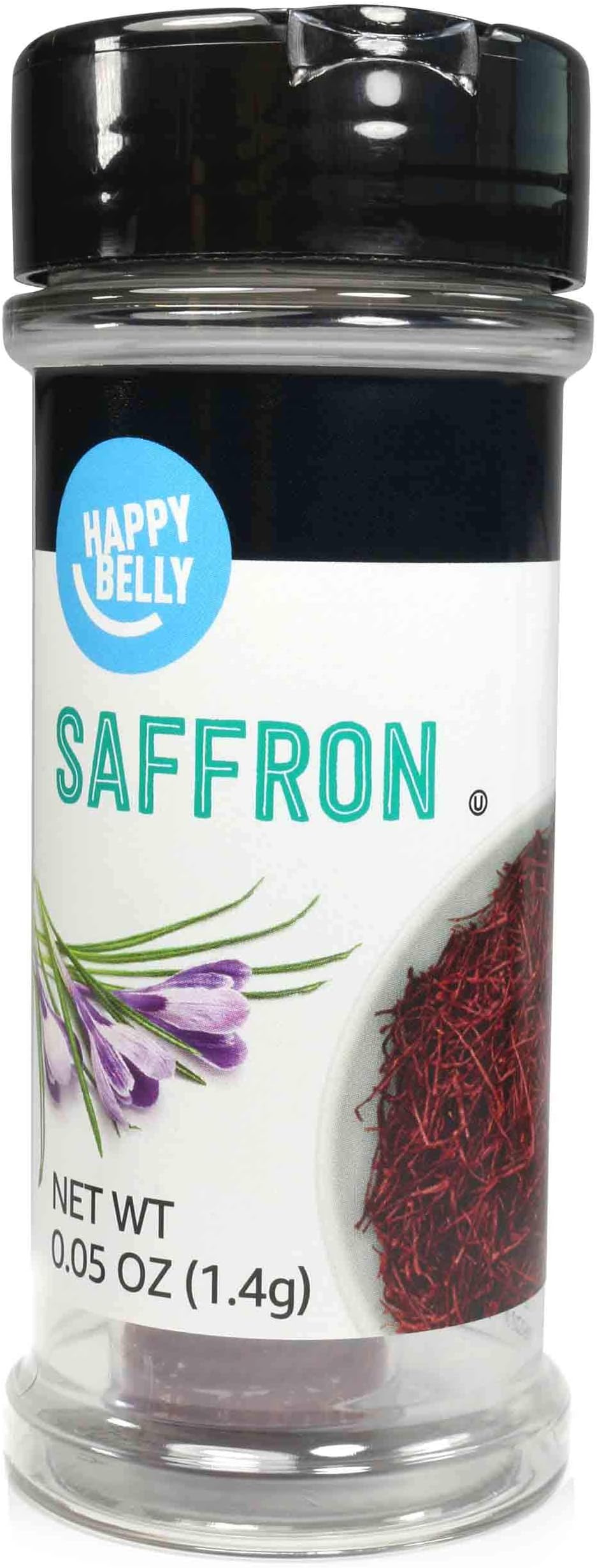 Amazon Brand - Happy Belly Saffron, 0.05 oz