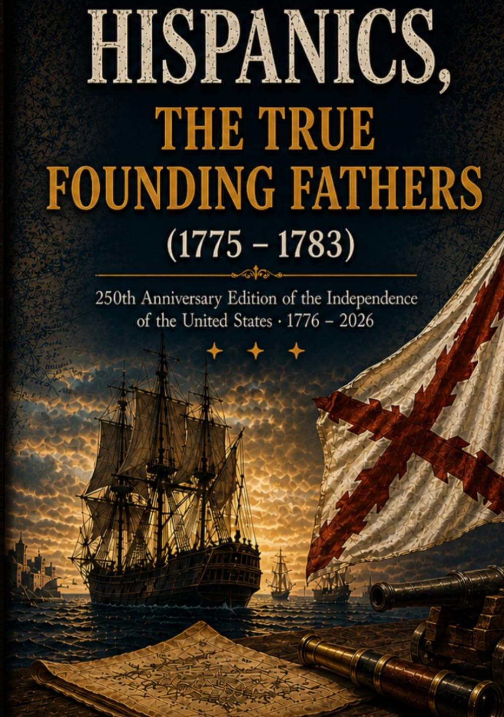 HISPANICS, THE TRUE FOUNDING FATHERS (1775-1783): 250º ANNIVERSARY EDITION OF THE INDEPENDENCE OF THE UNITED STATES 1776-2026 (LEGADO HISPANO: Los ... 250 ANIVERSARIO DECLARACIÓN DE INDEPENDENCIA)