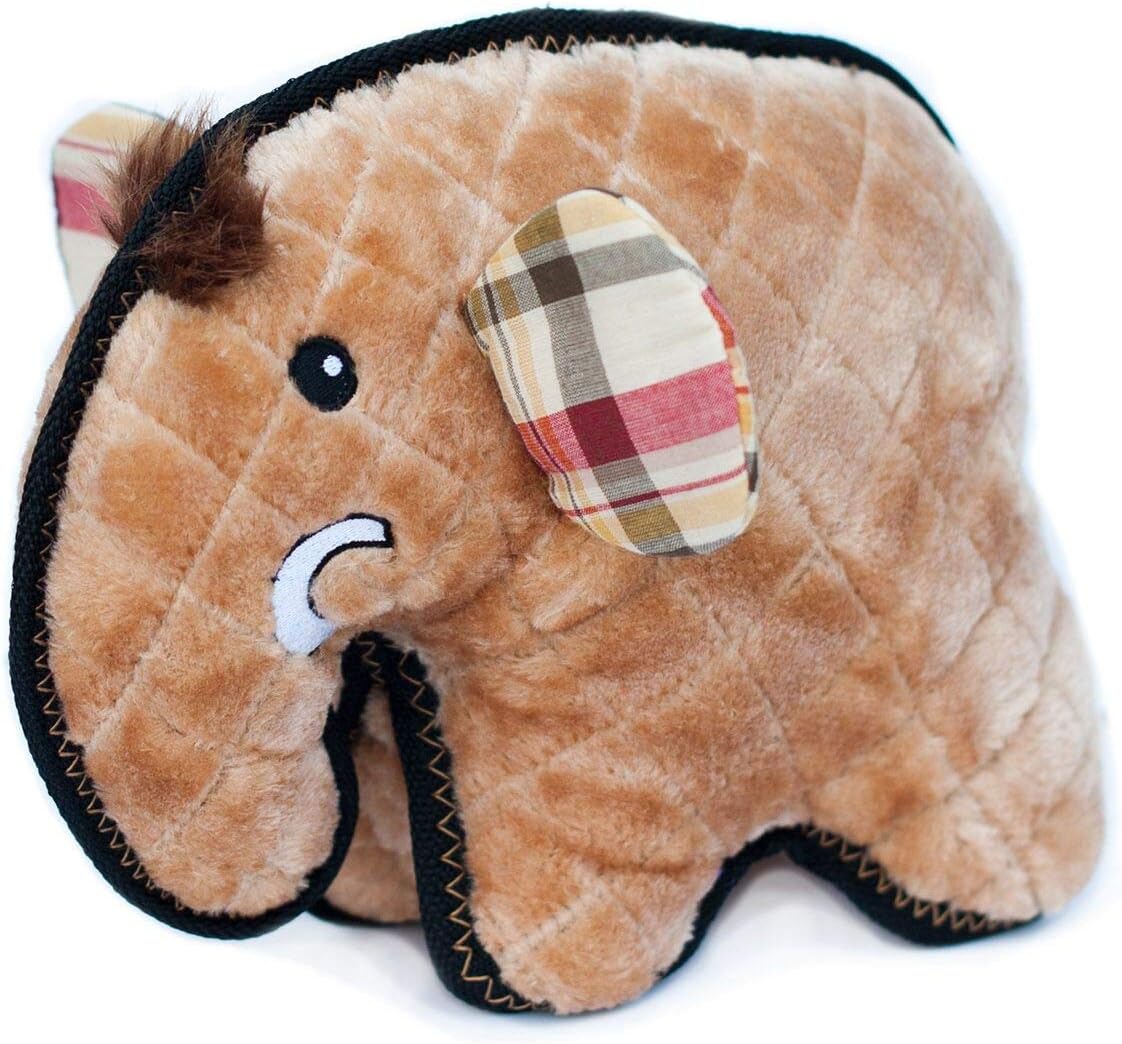 ZippyPaws ZP847 Grunterz Manny Mammoth Squeak Toy