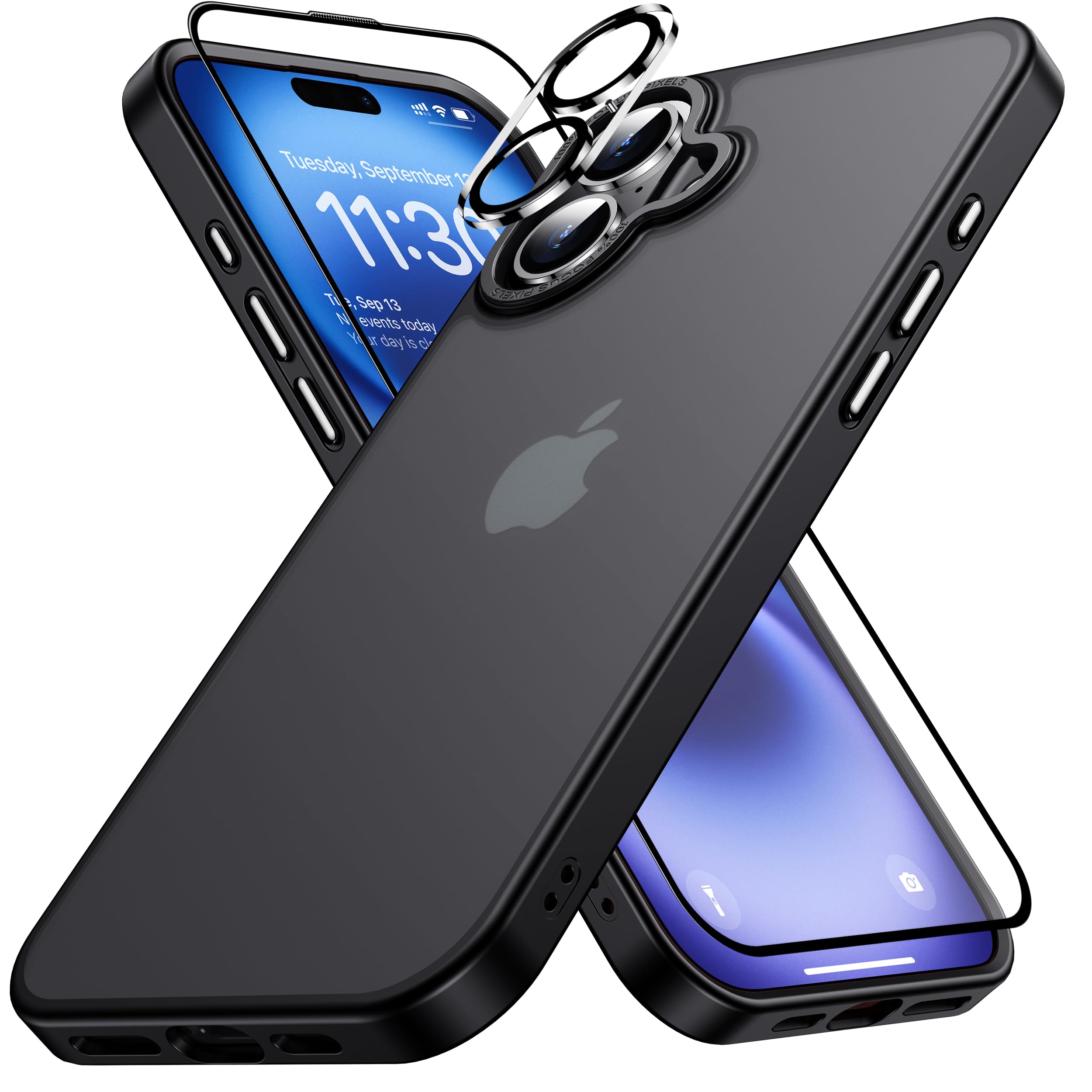 iPhone 16 128GB + ケース、ガラス等