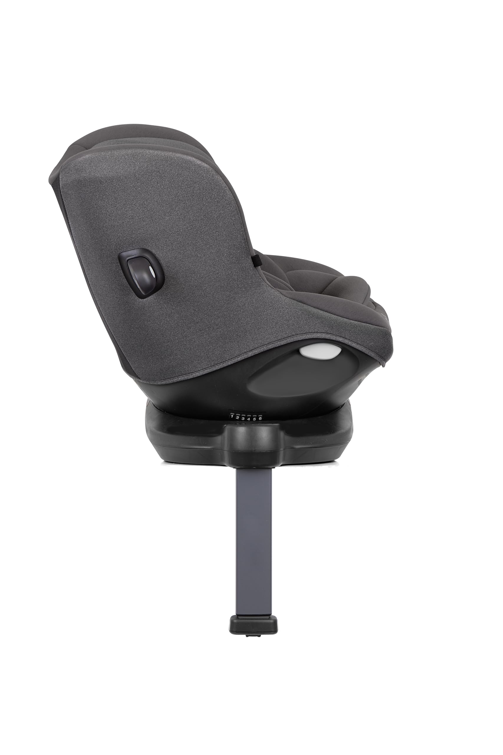 Joie i-Spin™ 360 R129 Kindersitz, Geburt bis 4 Jahre (40–105 cm), Thunder | Autositz mit 360° drehbar, i-Size-zertifiziert, ISOFIX-Installation und Seitenaufprallschutz für höchste Sicherheit.