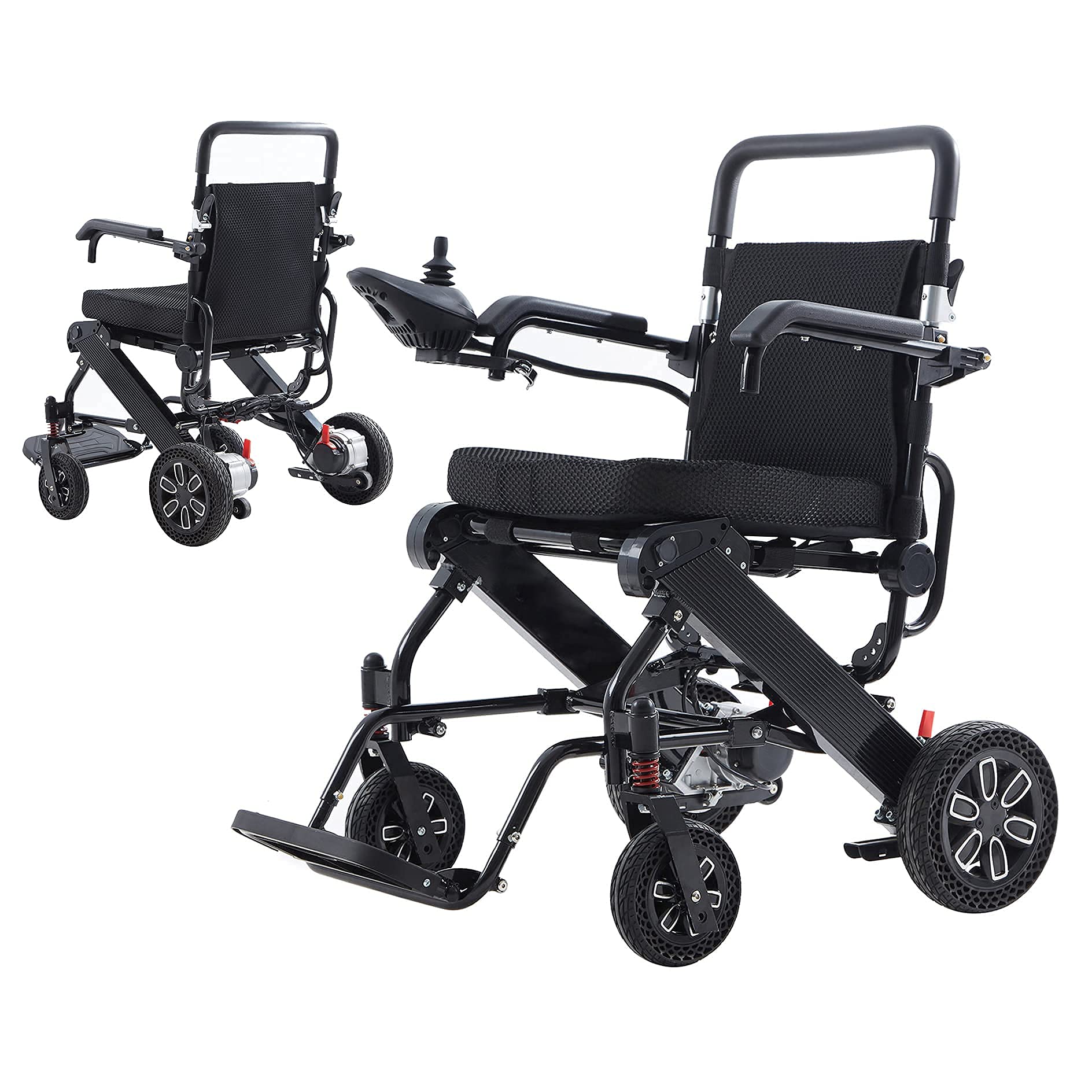 Buy Electric Wheelchair Lightweight Foldable Weatherproof Exclusive