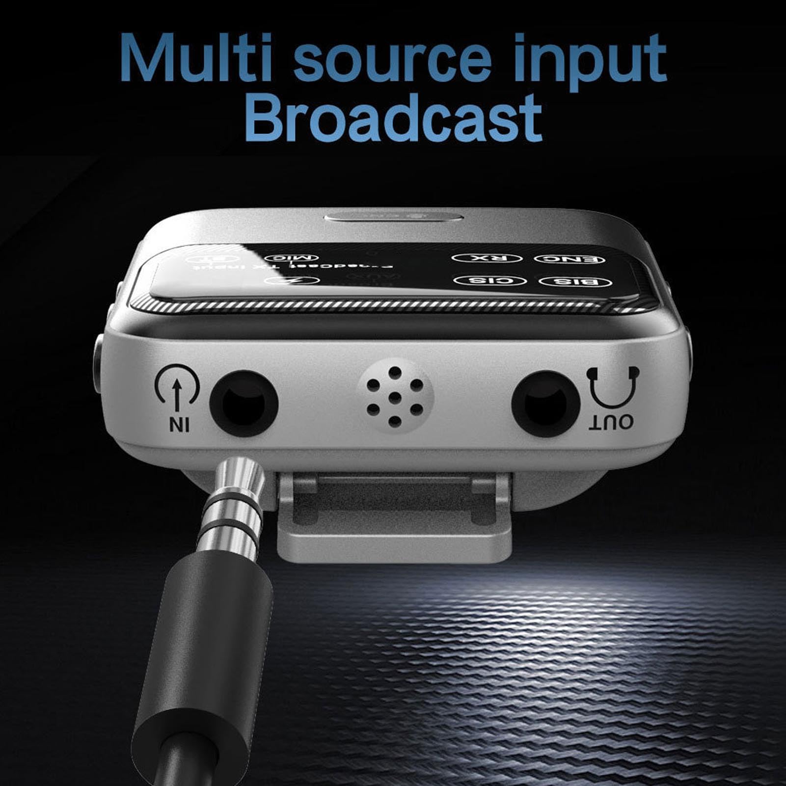 Récepteur de L'émetteur Bluetooth 6.0, Adaptateur Bluetooth sans Fil 2 en 1, 3,5 Mm AUX, Adaptateur Son