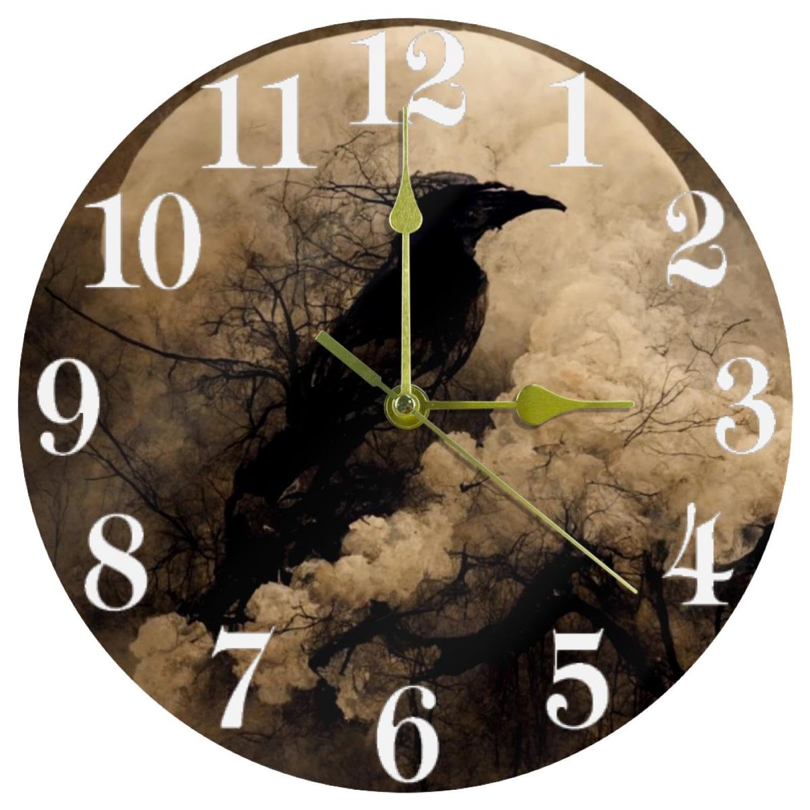 Horloge murale silencieuse sans tic-tac pour une concentration totale à l'école