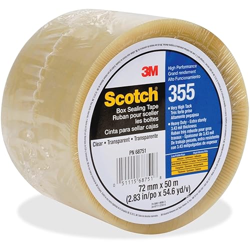 Scotch, caja despachadora de cinta adhesiva 355, Transparente, 1