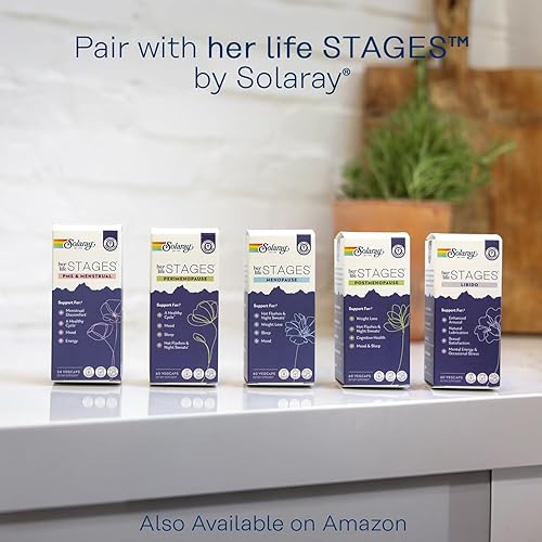 Miniatura 6 de SOLARAY Aceite de onagra de alta potencia 500 mg Soporte de mediana edad Fuente de ácido gamma linolénico y ácido linoleico Sin disolventes,