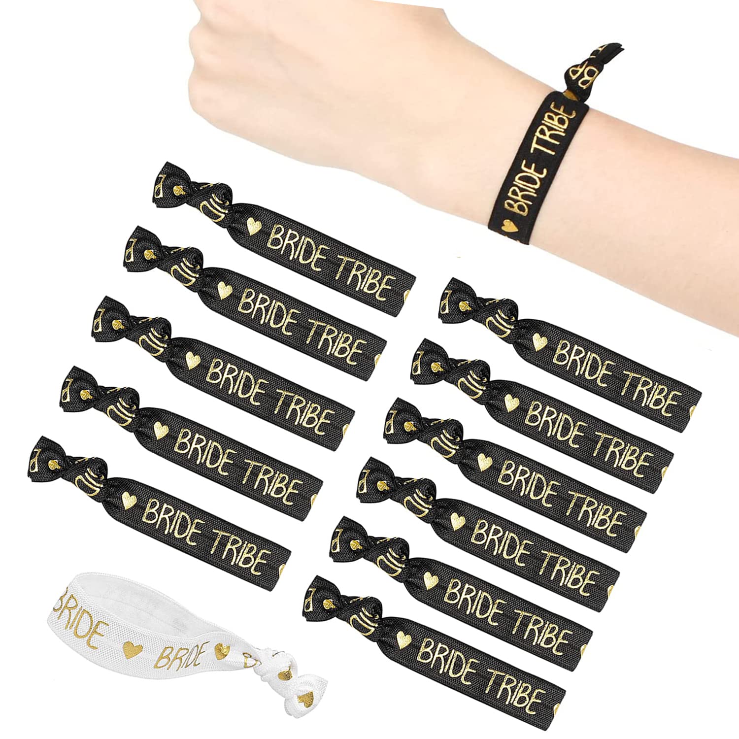 TBCDS 12 piezas Pulsera de Dama de Honor con Cuentas de Letras, Pulseras de Novia de Equipo, Ajustables Mujeres Juego, para Juegos Despedida, Boda, Fiesta de Gallina TBCDS 12 piezas Pulsera de Dama de Honor con Cuentas de Letras, Pulseras de Novia de Equipo, Ajustables Mujeres Juego, para Juegos Despedida, Boda, Fiesta de Gallina