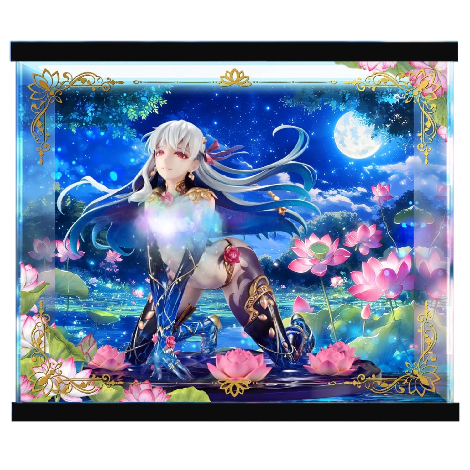 Amazon.co.jp: FGO カーマ 最終再臨 1/7 専用 アクリルケース LED