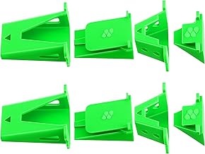 2 Pack Jelly Roll Fabric Tube Maker, Bias Tape Maker for Jelly Roll Rugs, Sewing Tube Makers Suitable for Quilting DIY, Making Rugs Easier 676226, Patented Design (Green)