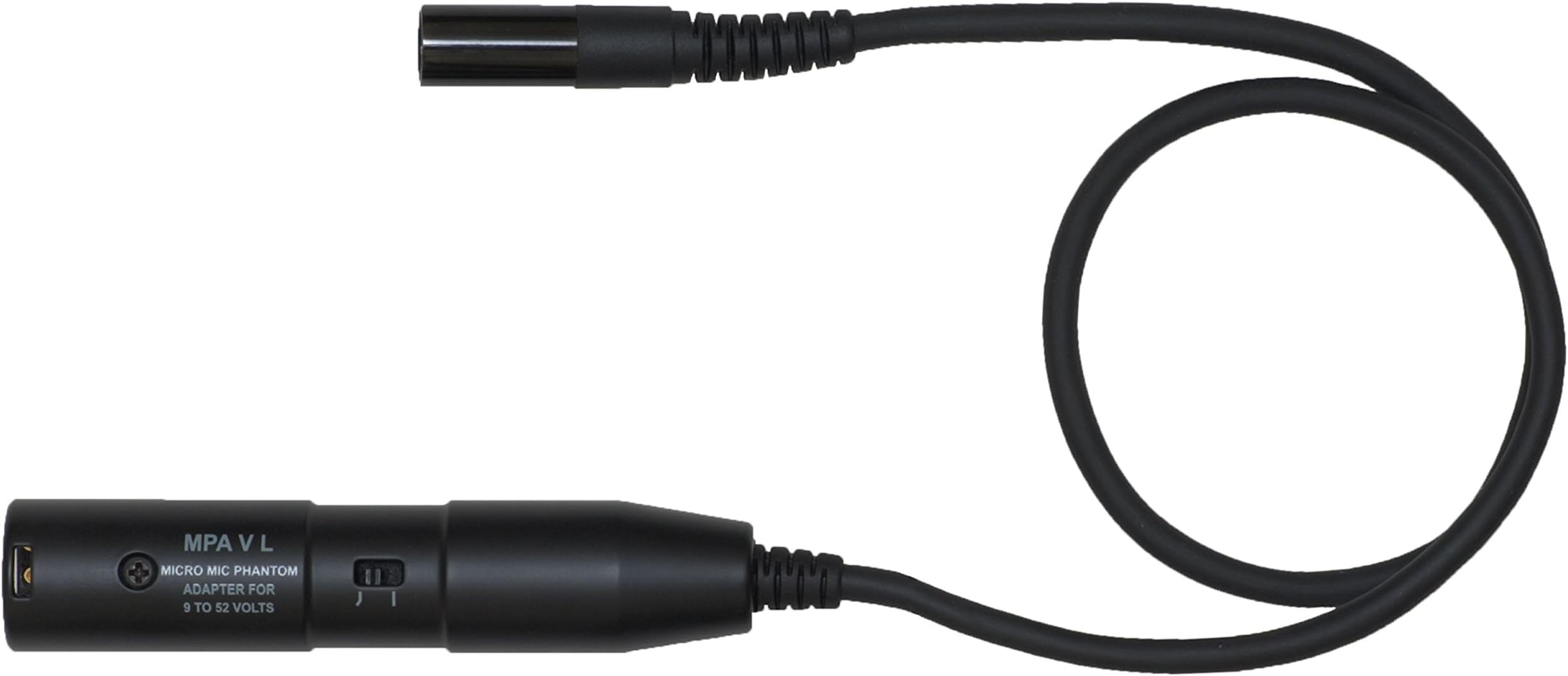 AKG MPA V L MicroMic L Black Cable Interface/Gender Adapter – Cable Interface/Gender Adapter (MicroMic L, Black).