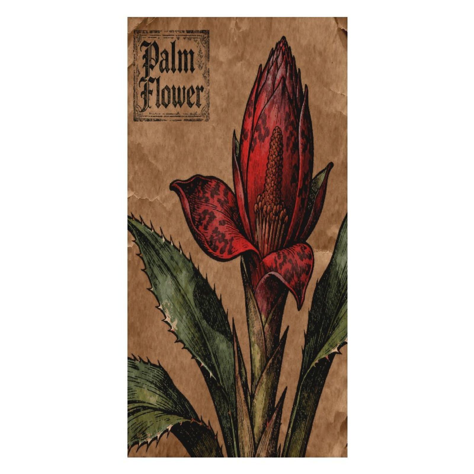 FekiLoot Palm Flower Beach Towel Oversized Bath Towel Ultra Soft Pool Towel Cozy Swim Towel Silky Lounge Towel Quick Dry Travel Towel Gentle Absorbent Towel for Adults Women Men