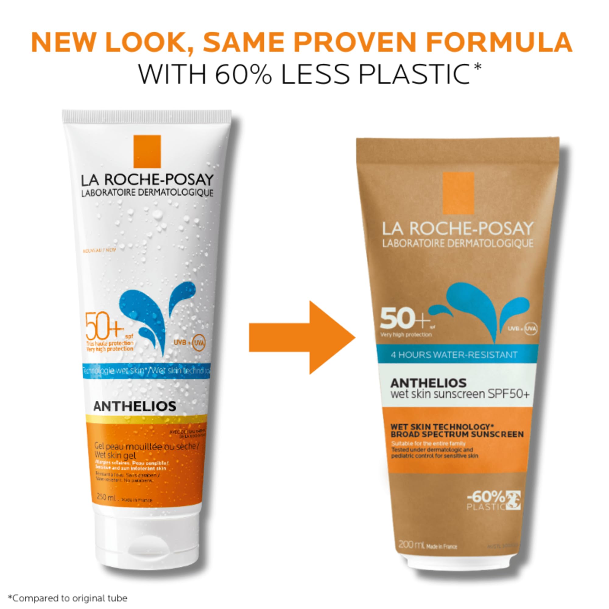 ANTHELIOS DERMO-PEDIATRICS żel w płynie SPF50+ 200 ml