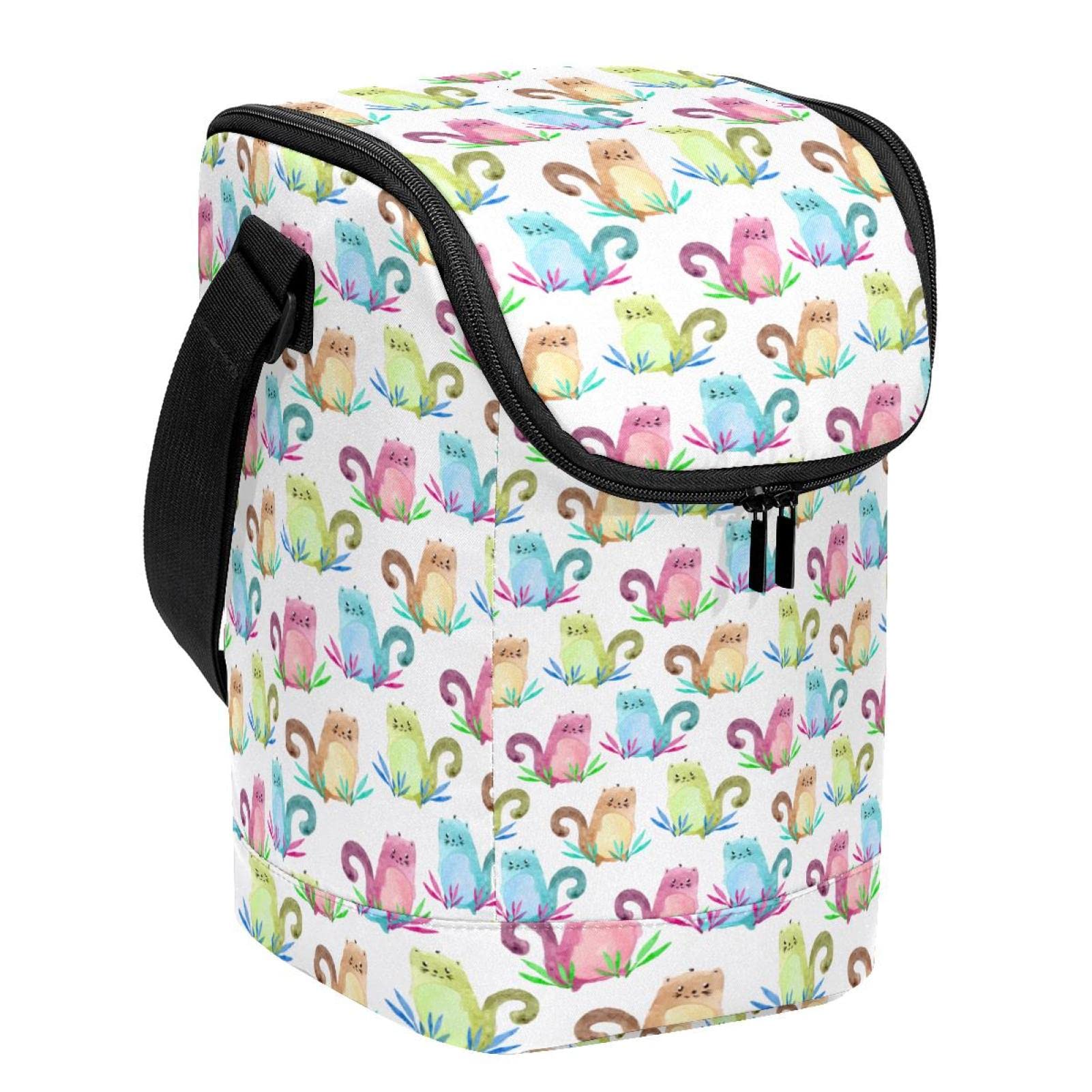 Lonchera para el trabajo y oficina con estampado original de animales