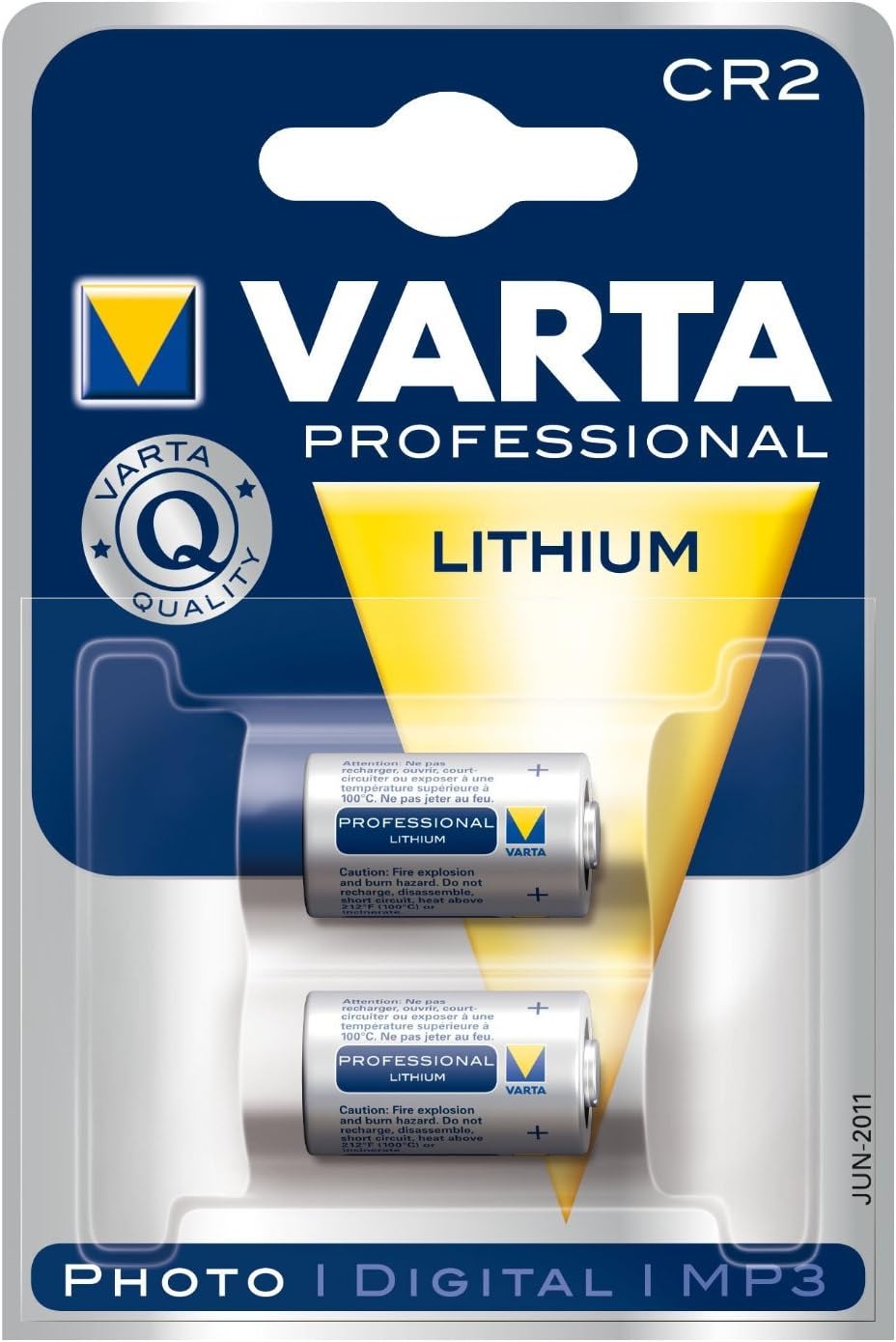 Varta 1x2 Professional CR 2