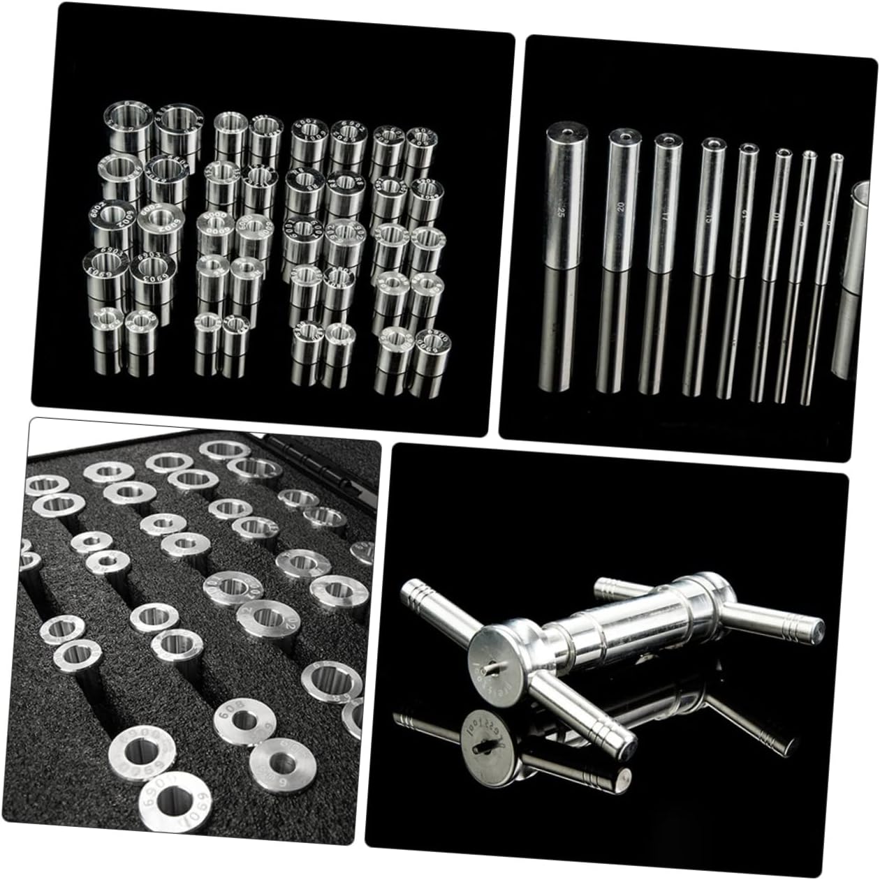 Milisten Bicycle Tool Kit Hub Bearing Installation Press-in Tool Heat-Treated Comfortable