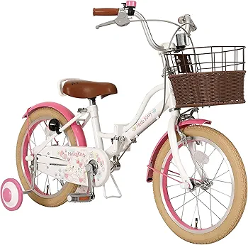 絶版！ 新品未使用 キティ 折りたたみ自転車 20インチ デコレーション 送料込 絶版！ 新品未使用 キティ 折りたたみ自転車 20インチ