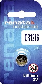 10 x Renata 1216 Watch Batteries, 3V Lithium CR1216, Plus Many More Battery