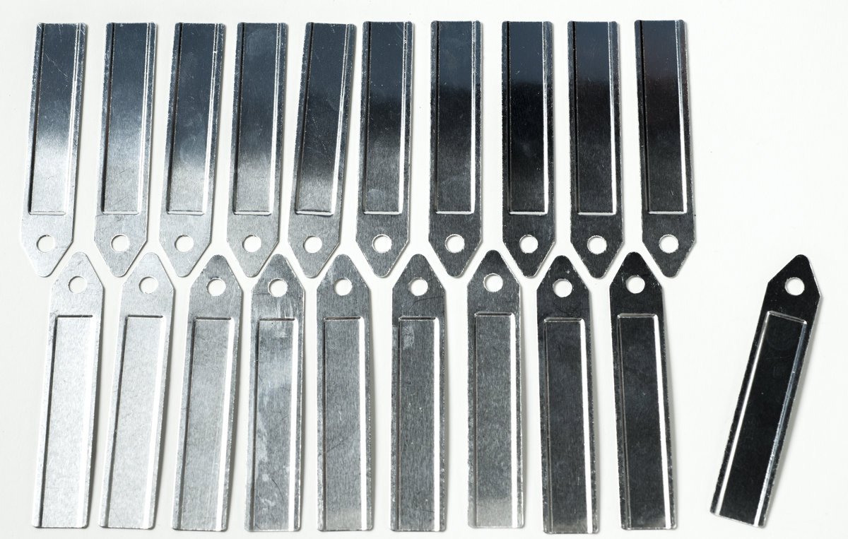 Nutley's 10 cm Aluminium Plant Labels (Pack of 50)