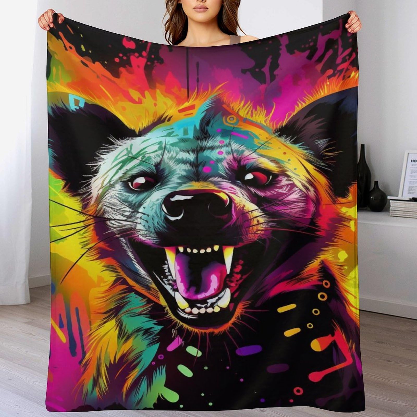 Couverture de luxe à chaud jet polaire en flanelle haut de gamme