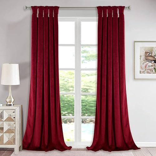 Miniatura 8 de EcoDrapes Paneles de cortina macizos con pestañas trenzadas para casa de lujo (oro rosa, 72 pulgadas de ancho por 120 pulgadas de largo, 1 panel)