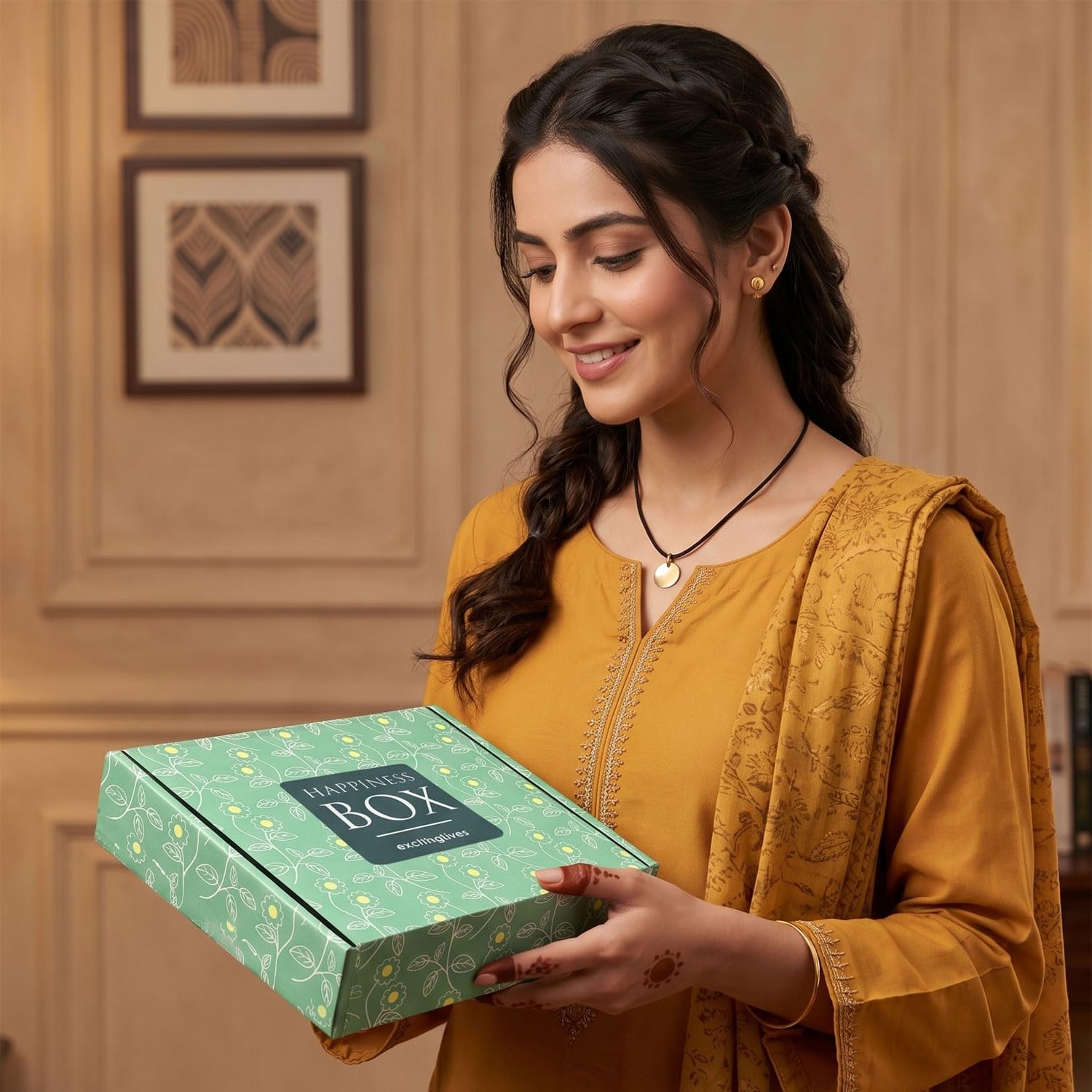 Diwali Fashion Hamper Gift for Women - Jewelry Box & Accessories -7
